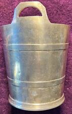 1948 Cunard White Star Lines Silver Plated Ice Bucket From QE or QM - RARE picture