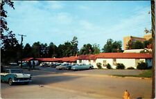 Durham NC-North Carolina, El Rancho Motel, Outside, Vintage Postcard picture