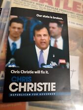 New Jersey Rare Chris Christie Jim McGreevey Political Items Vintage picture