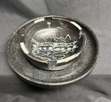 Unsigned Vintage Ceramic Ashtray With Wilderness Design Pre Owned SEE PICTURES picture