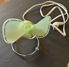 VINTAGE DRAGONFLY TABLE/DESK FAN CIRCA 1953 MODEL 303 GREEN (works) picture