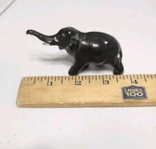 Vintage Metal Elephant Figurine Miniature  picture