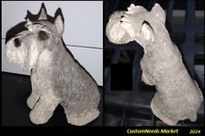 Schnauzer Dog Sitting Figurine (50% Shipping Cost) picture