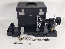 Vintage 1954 Singer 221 ~ Featherweight Portable Electric Sewing Machine in Case picture