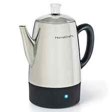 HomeCraft HCPC10SS 10-Cup Stainless Steel Coffee Maker Percolator Easy-Pour S... picture