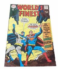 Worlds Finest Comics #174   Neal Adams Cover. Batman Superman 1968 Silver Age FN picture