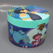 Vintage 1992 Disney Aladdin Musical Jewelry Box Jasmine A Whole New World VIDEO picture