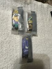 2013 General Mills Cereal Despicable Me 2 Minions Lot Of 3 Figure Toy SealedRARE picture