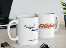 Aloha Airlines B-737 Coffee Mug picture