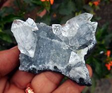 APOPHYLLITE On CHALCEDONY Matrix Minerals A-4.24 picture