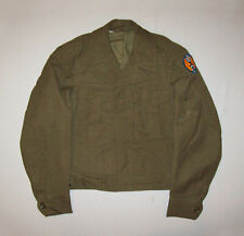 Scarce Old Vtg WWII 1940s Ike Uniform Jacket 10th AAF US Army Air Force W/ Patch picture