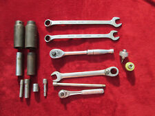 LOT of USA Tools Sockets Ratchets Wrenches Craftsman Snap On MAC Blue Point picture
