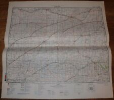 Authentic Soviet USSR Military SECRET Topographic Map Dodge City, Kansas, USA picture