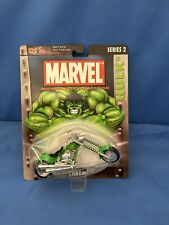 Maisto Marvel Series 2 Incredible Hulk MIDNIGHT CHROME Die Cast Motorcycle MISB picture