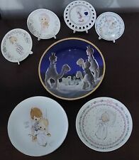 Lot of 7 Precious Moments Plates picture