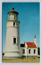 Winchester Bay OR-Oregon, Umpqua Light House, Antique Vintage Souvenir Postcard picture