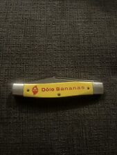 Vintage Colonial Prov USA Dole Bananas Single Blade Folding Pocket Knife SC50-14 picture