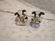 Marys Moo Moos Grand-Moo 116207 & 116206 Cool Aunt Figures 2003 Vintage picture