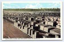 Postcard View Of Lumber Yard Great Southern Lumber Co. Bogalusa Louisiana picture