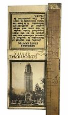 Early Nebraska State Capitol Image Picture Matchbook Lincoln 1930s Diamond USA picture