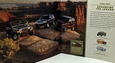 2004 JEEP Sales Brochure Catalog Advertising Grand Cherokee Wrangler Liberty picture
