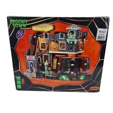 Lemax Spooky Town Animated Box of Bones Coffin Factory 2014 #45669 Tested Works picture