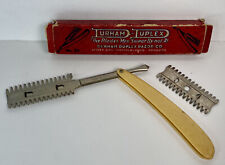 Vintage Durham Duplex Razor Shaving Knife Made in USA No. 20 W/ Box picture