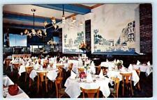 QUEBEC CITY, Canada ~ Interior KERHULU French Restaurant c1950s-60s  Postcard picture