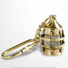 Brass Anchor Nautical Maritime Lantern Key Chain Souvenir Key Ring Handmade Gift picture