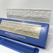 Miniature John Henning Horsemen & Marshall Parthenon Frieze Intaglio Classical picture