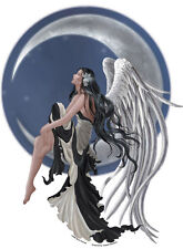 LARGE MOON ANGEL Star Gazer Fairy Sticker Car Decal Nene Thomas faery faerie picture