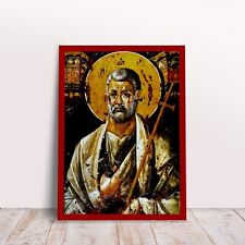 Saint Peter Sina Fresco Greek byzantine orthodox icon handmade picture