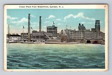 Camden NJ-New Jersey, Victor Plant From Waterfront, Antique, Vintage Postcard picture