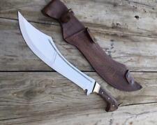 BEAUTIFUL CUSTOM HANDMADE 22'' HIGH CARBON STEEL TOOL HUNTING BOWIE WITH SHEATH picture