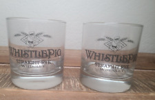 Two WHISTLEPIG 8 oz Straight Rye Whiskey Glasses Glass picture