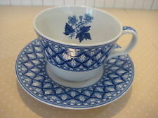 Spode The Blue Room Collection Geranium Cup & Saucer Set (New) picture