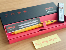 Rotring 600 Loft Limited Matte Yellow Mechanical Pencil 0.5 mm With Box New picture