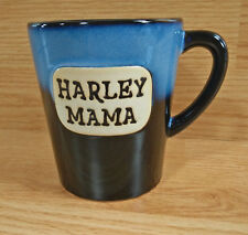 Ganz Harley Mama Mug Coffee Tea Cup Drinking Vessel Ceramic Black Blue picture