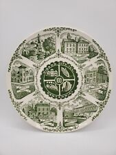 Vintage Gibson City Illinois Centennial 100 Display Decorative Plate 10.5