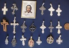 Lot Of 20 Religious Orthodox Crucifixes, Crosses, Icon From Jerusalem, All New F picture