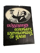 DUNNINGER'S COMPLETE ENCYCLOPEDIA OF MAGIC Joseph Dunninger TRICKS Gags       picture