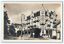 c1930's Hotel Brunig Europe Hotel Interlaken Switzerland RPPC Photo Postcard picture