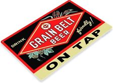 GRAIN BELT BEER TIN SIGN BREWING BREWERY FARM ALE LAGER CORN FIELD DISTILLERY picture