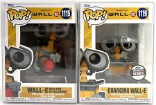 Funko Pop Disney Wall-E Charging Wall-E #1119 & Wall-E w/Extinguisher #1115 Set picture