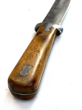 19th c. Style Custom Knife, Pewter 