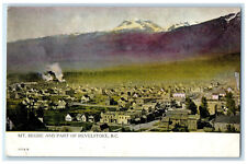 c1910 Mt. Begbie and Part of Revelstoke British Columbia Canada Postcard picture