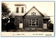 1944 Methodist Church Building Schuster Studio Flat River MO RPPC Photo Postcard picture