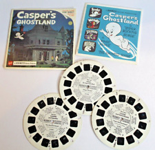 Vintage Casper's Ghostland B5451 B5452 B55453 Reel Set View-Master Reels Booklet picture