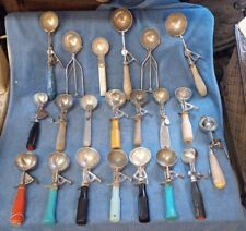 Lot Of (21) Vintage Ice Cream Scoopers. All Work Great. Hamilton Beach & More  picture