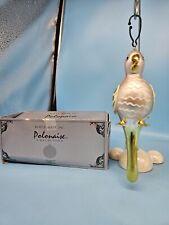 CHRISTOPHER RADKO PARROT CHRISTMAS ORNAMENT ITALY. picture
